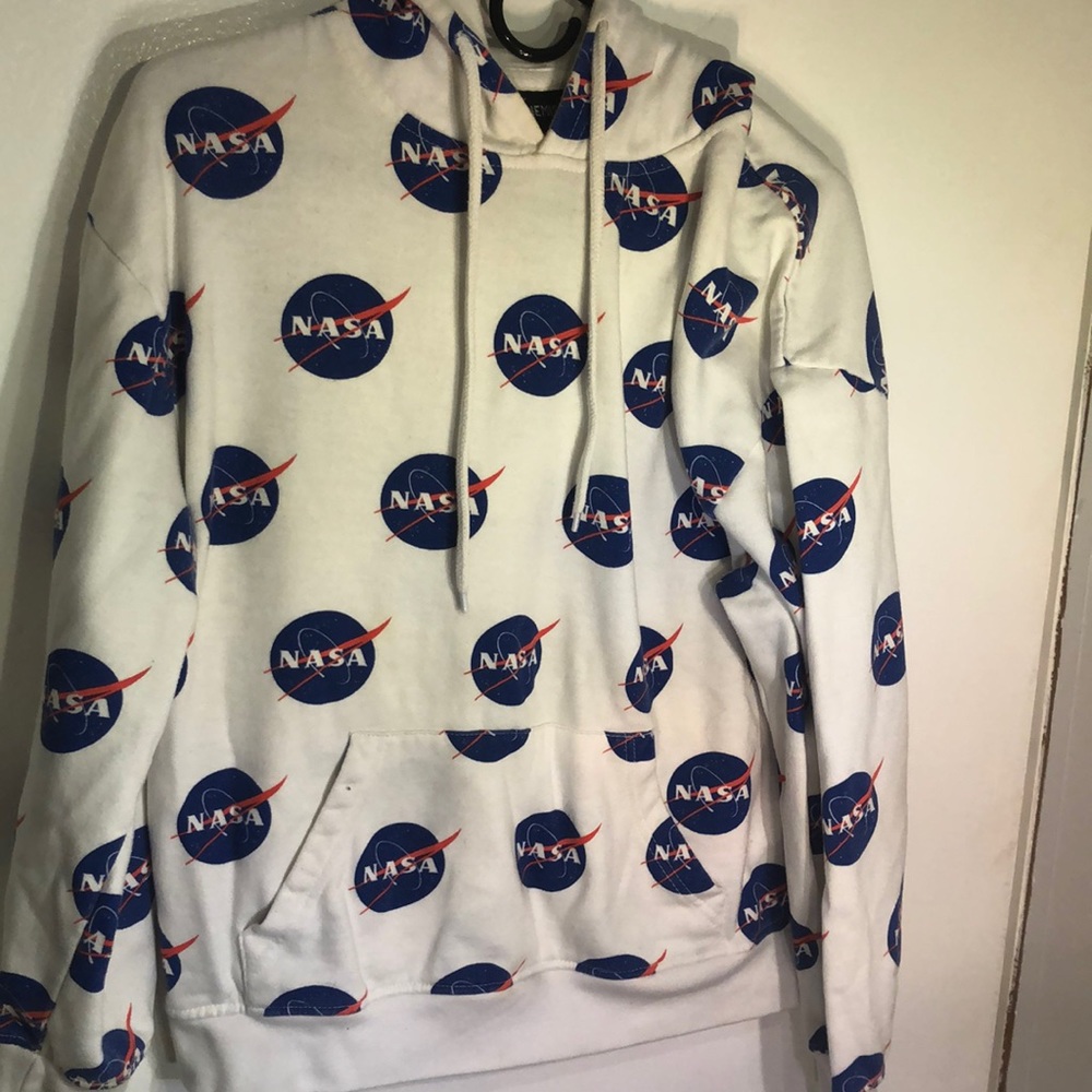 White NASA Hoodie